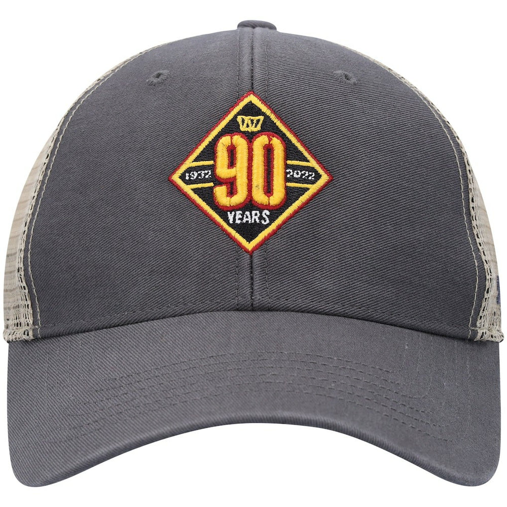 Washington Commanders '47 90th Season MVP Trucker Snapback Hat - Charcoal/Natural Hats
