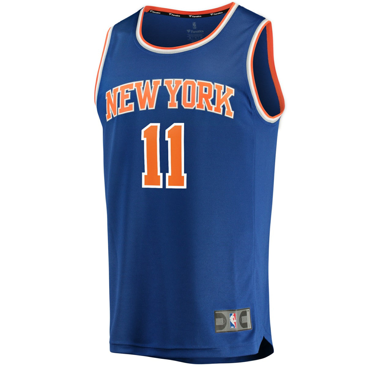 Jalen Brunson New York Knicks Fast Break Replica Jersey Icon Edition Blue - Fanatics