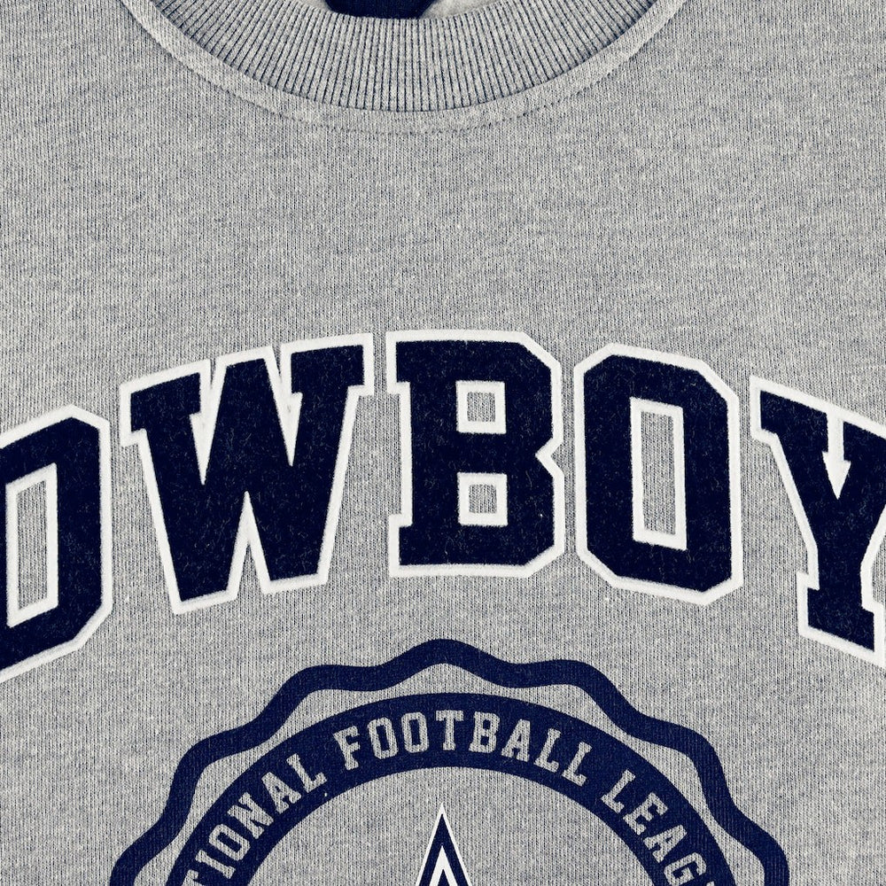 Dallas Cowboys Tommy Hilfiger Ronald Crew Sweatshirt - Heather Gray Sweatshirts