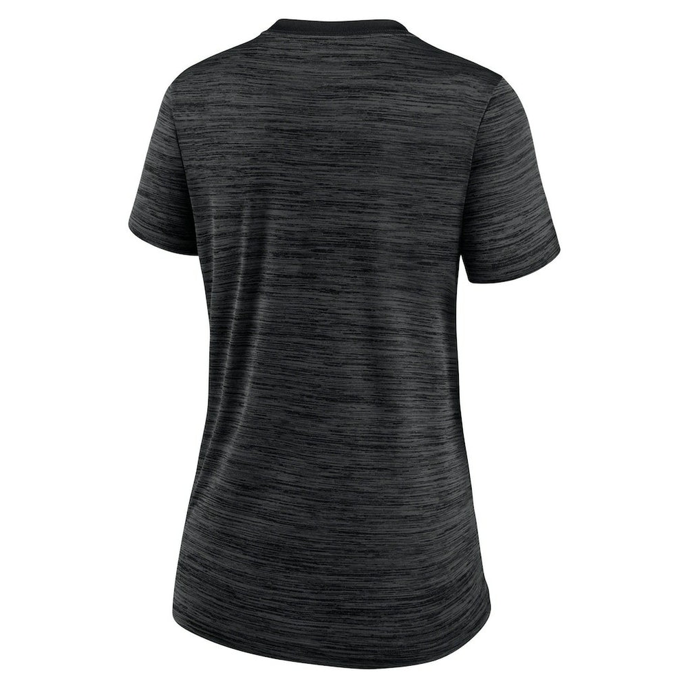 Las Vegas Raiders Women's Sideline Velocity Performance T-Shirt - Black T-shirts