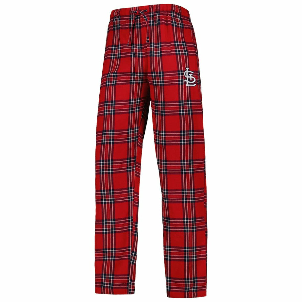 St. Louis Cardinals Concepts Sport Badge Top & Pants Sleep Set - Red/Navy Tops