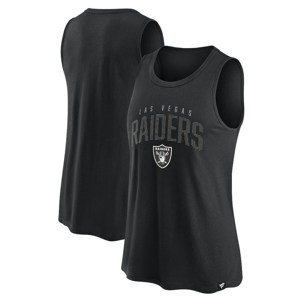 Las Vegas Raiders Women's Classic Rhine Tank Top - Black Tops