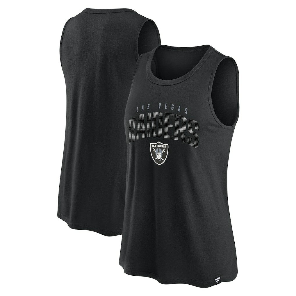 Las Vegas Raiders Women's Classic Rhine Tank Top - Black Tops