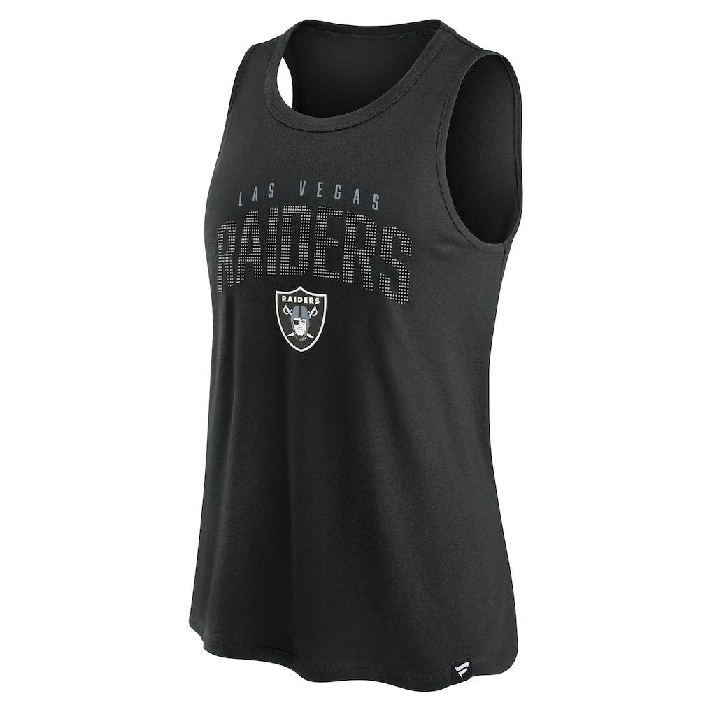 Las Vegas Raiders Women's Classic Rhine Tank Top - Black Tops