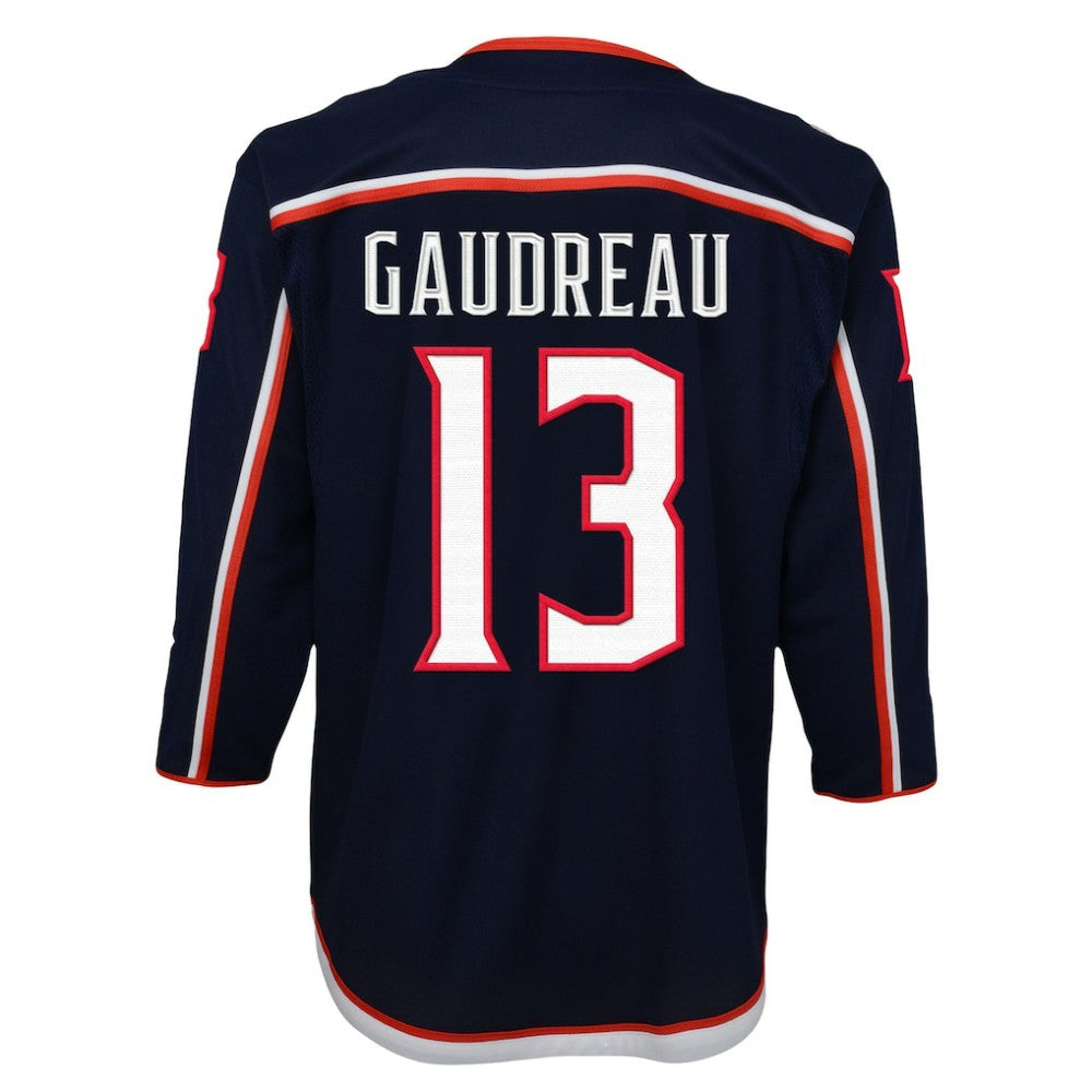 Johnny Gaudreau Columbus Blue Jackets Youth 2022/23 Premier Player Jersey - Navy | US 5017483