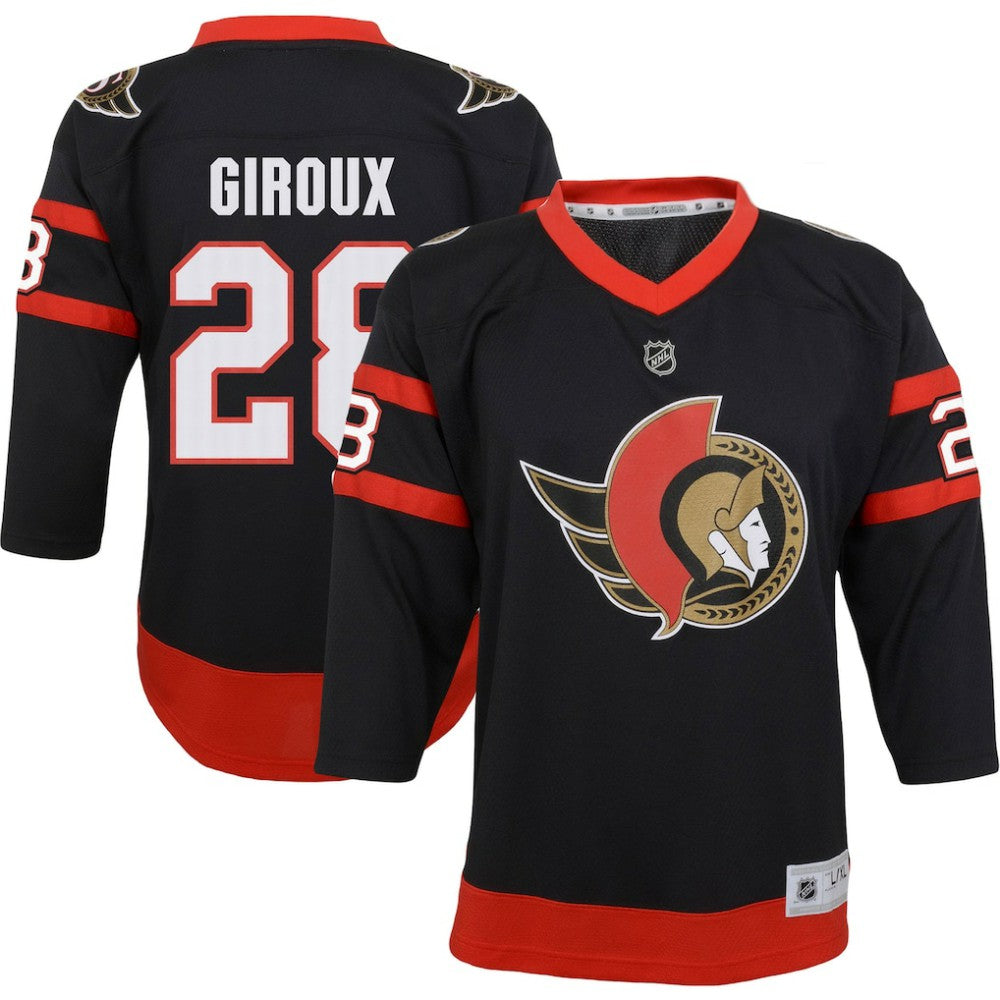Claude Giroux Ottawa Senators Youth Replica Player Jersey - Black | US 5017496