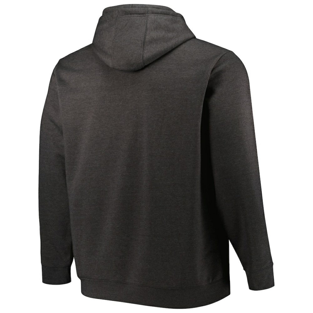Tampa Bay Lightning Fanatics Big & Tall Dynasty Pullover Hoodie - Heather Charcoal | US 5017821