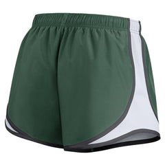 Green Bay Packers Women's Plus Size Tempo Shorts - Green Shorts