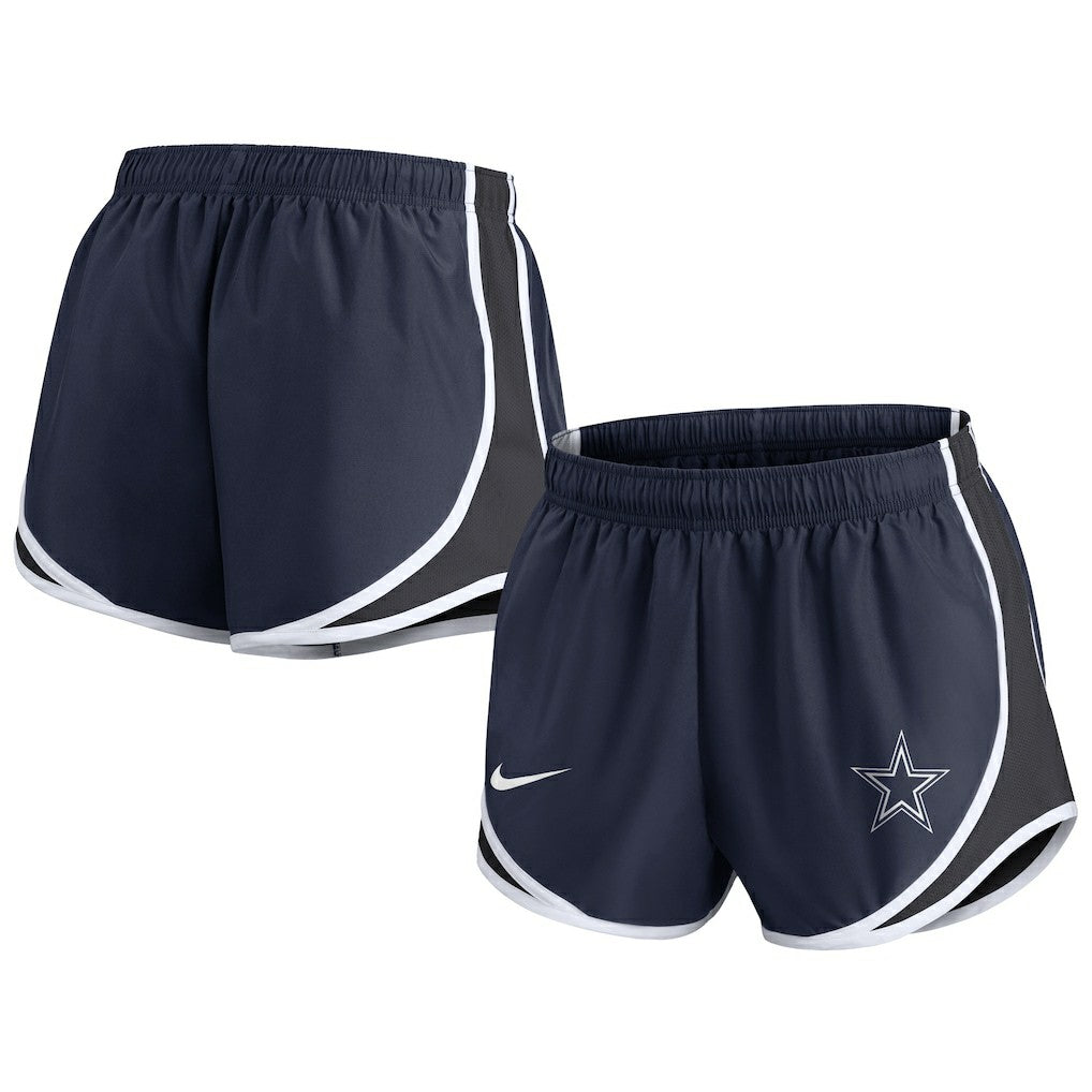 Dallas Cowboys Women's Plus Size Tempo Shorts - Navy Shorts