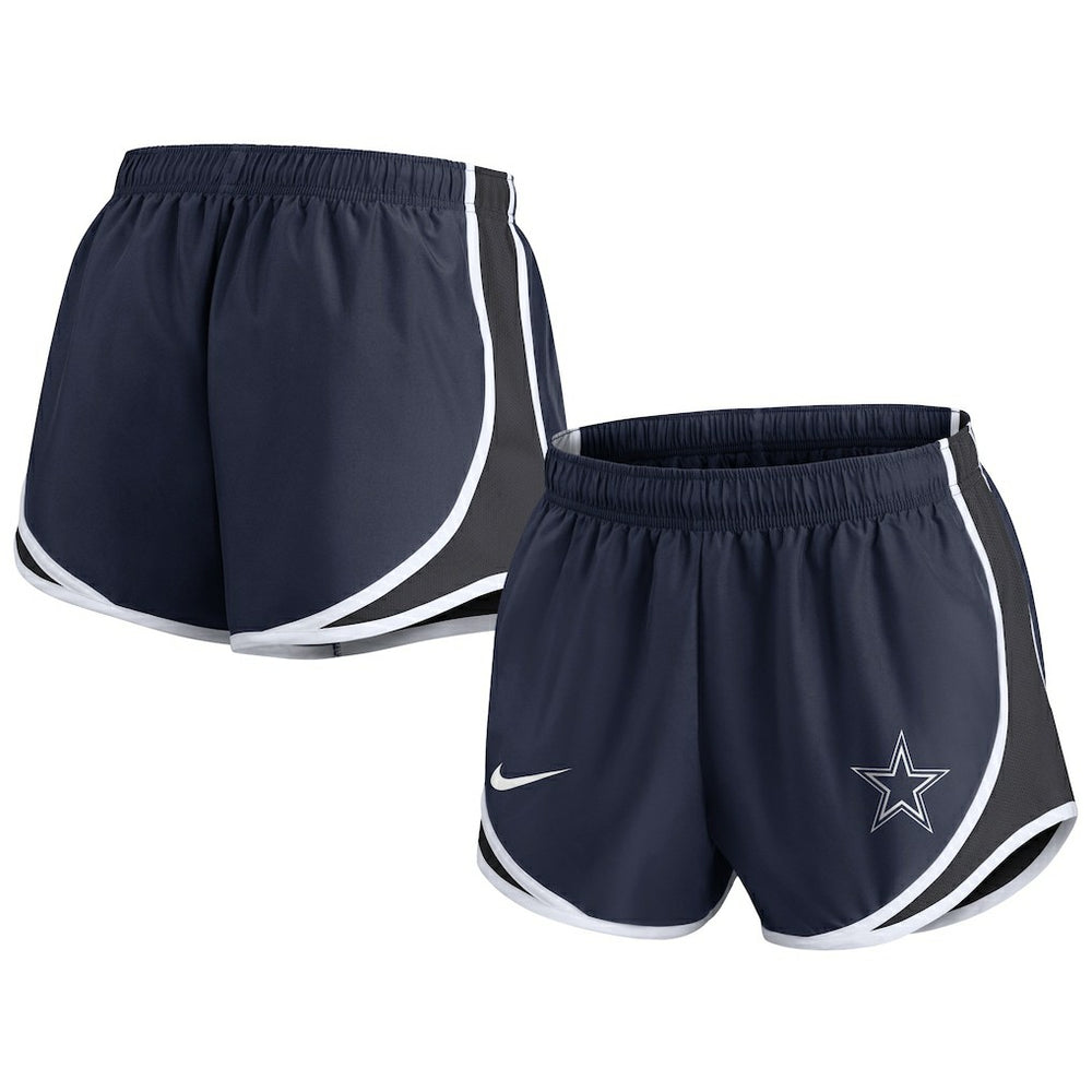 Dallas Cowboys Women's Plus Size Tempo Shorts - Navy Shorts