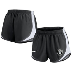 Las Vegas Raiders Women's Performance Tempo Shorts - Black Shorts