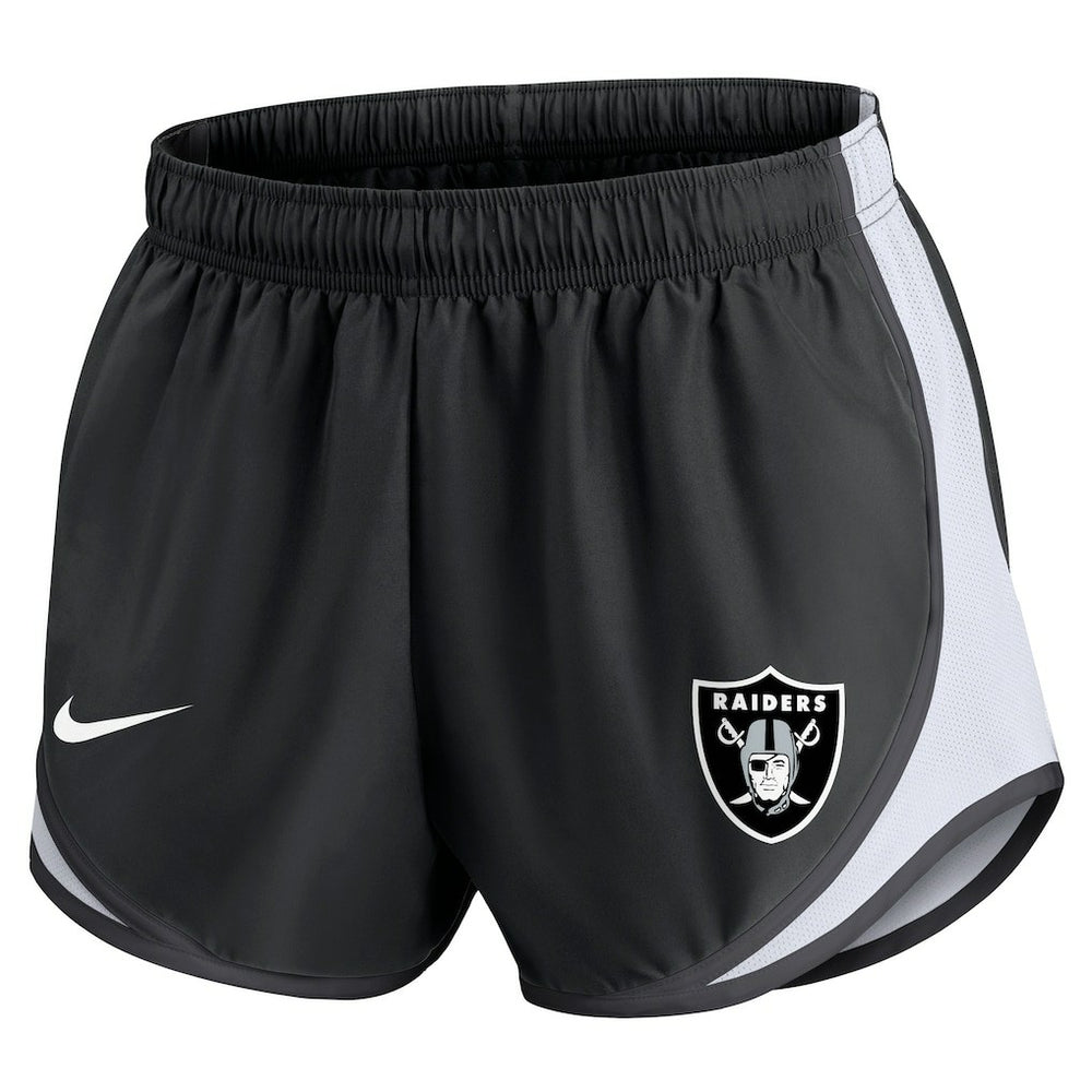 Las Vegas Raiders Women's Performance Tempo Shorts - Black Shorts