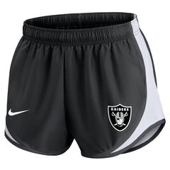 Las Vegas Raiders Women's Performance Tempo Shorts - Black Shorts