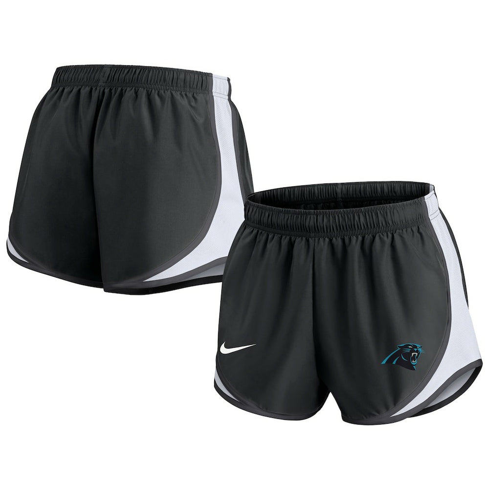 Carolina Panthers Women's Performance Tempo Shorts - Black Shorts