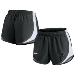 Carolina Panthers Women's Performance Tempo Shorts - Black Shorts