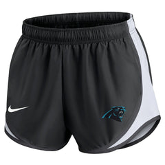 Carolina Panthers Women's Performance Tempo Shorts - Black Shorts