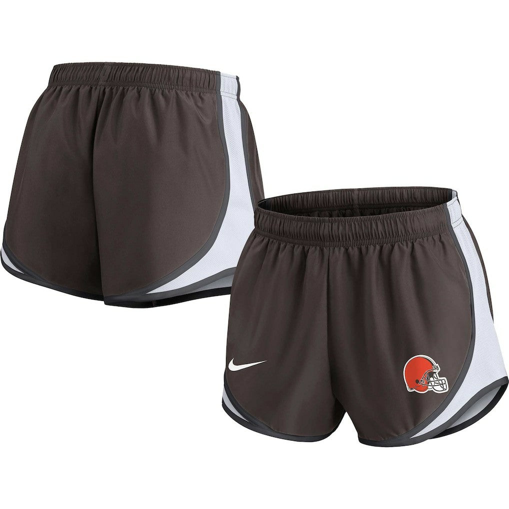 Cleveland Browns Women's Performance Tempo Shorts - Brown Shorts