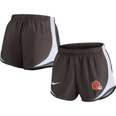 Cleveland Browns Women's Performance Tempo Shorts - Brown Shorts