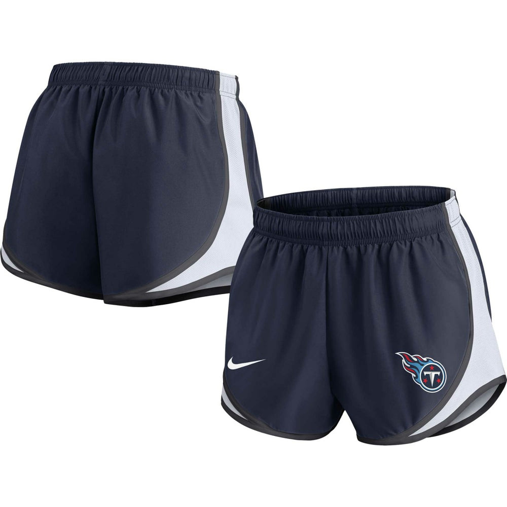 Tennessee Titans Women's Performance Tempo Shorts - Navy Shorts