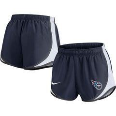 Tennessee Titans Women's Performance Tempo Shorts - Navy Shorts