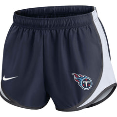 Tennessee Titans Women's Performance Tempo Shorts - Navy Shorts