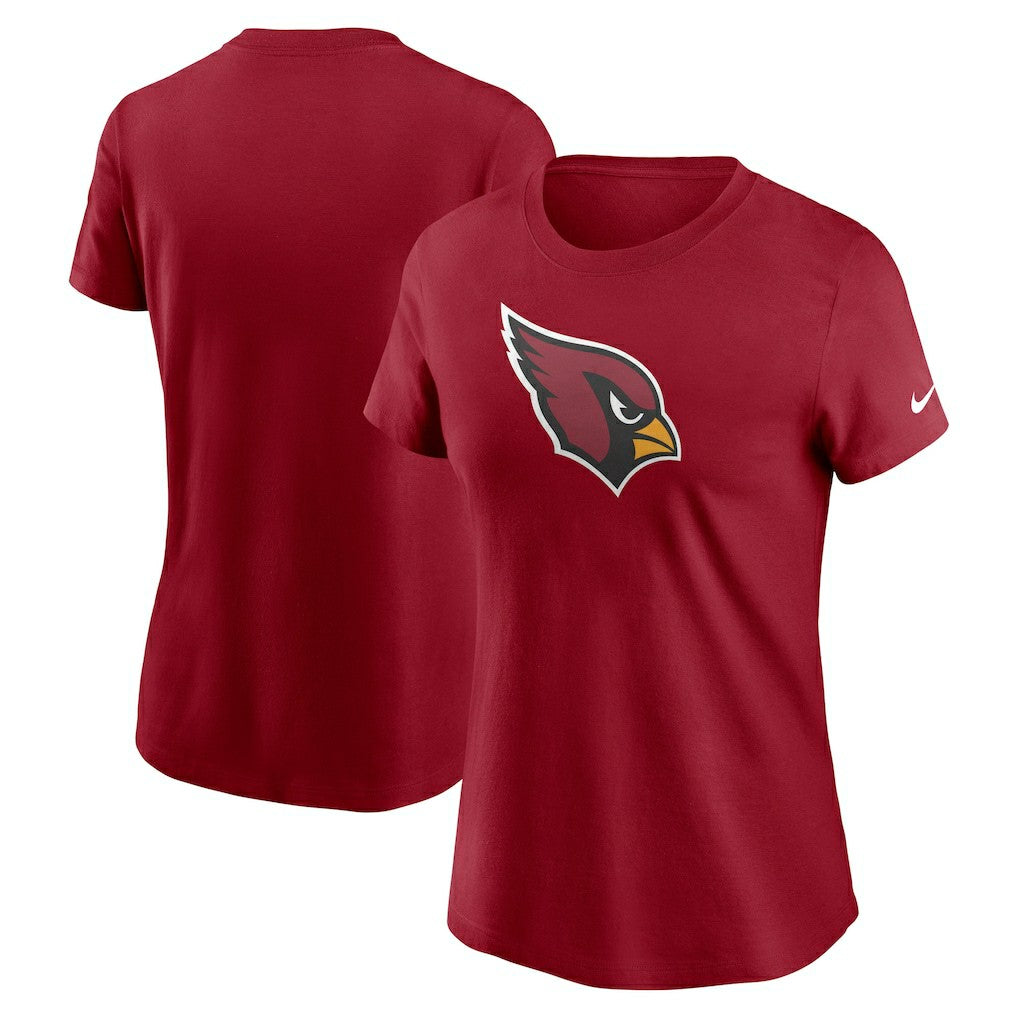 Arizona Cardinals Women's Logo Essential T-Shirt - Cardinal T-shirts