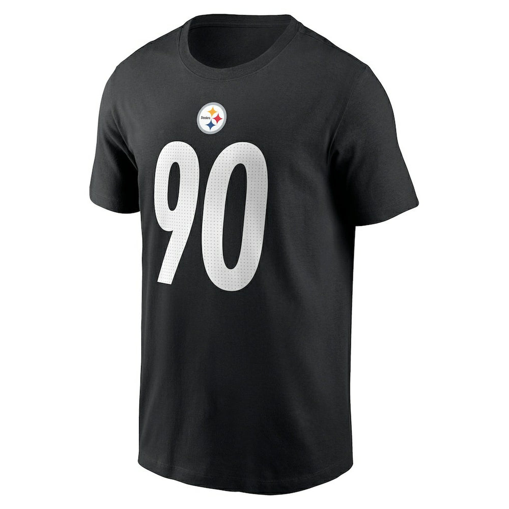 T.J. Watt Pittsburgh Steelers Player Name & Number T-Shirt - Black T-shirts
