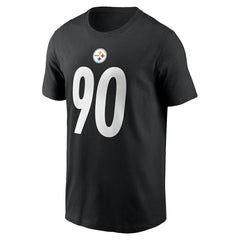 T.J. Watt Pittsburgh Steelers Player Name & Number T-Shirt - Black T-shirts