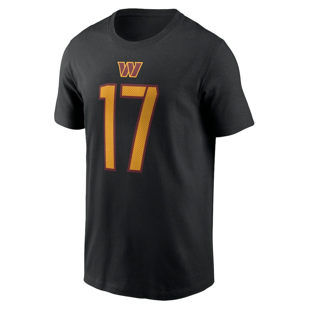 Terry McLaurin Washington Commanders Player Name & Number T-Shirt - Black T-shirts