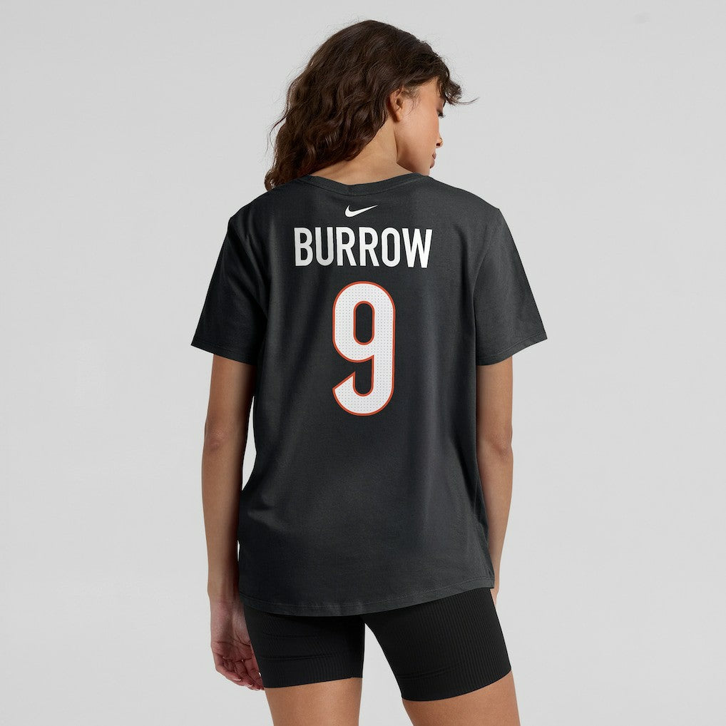 Joe Burrow Cincinnati Bengals Women's Player Name & Number T-Shirt - Black T-shirts