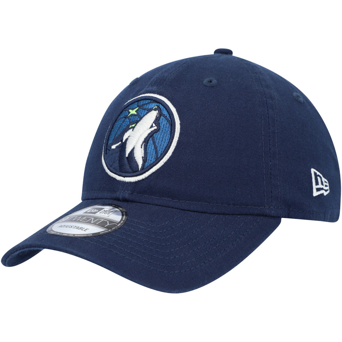 Minnesota Timberwolves Team 2.0 9TWENTY Adjustable Hat Navy - New Era
