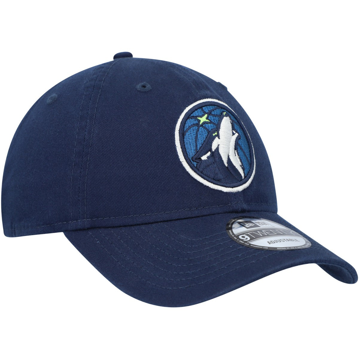 Minnesota Timberwolves Team 2.0 9TWENTY Adjustable Hat Navy - New Era