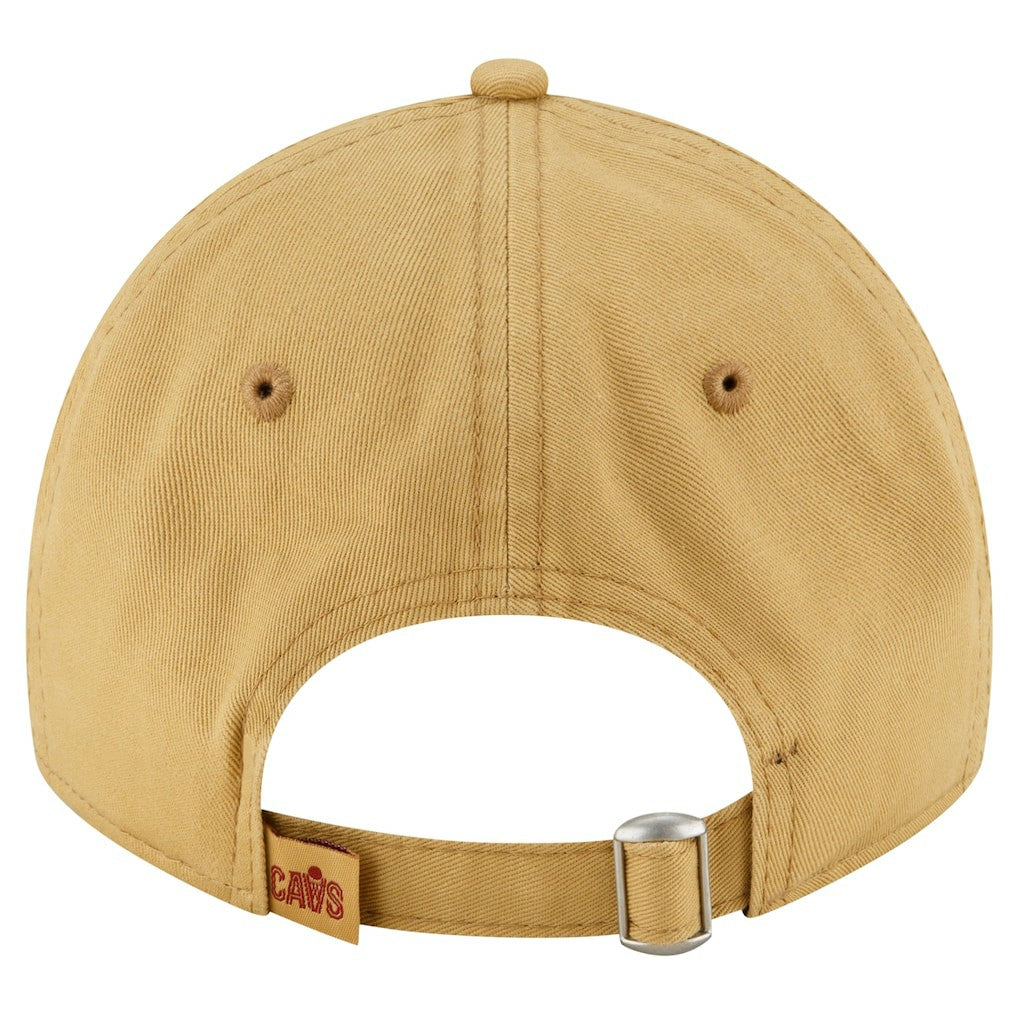 Cleveland Cavaliers Team 2.0 9TWENTY Adjustable Hat Tan - New Era
