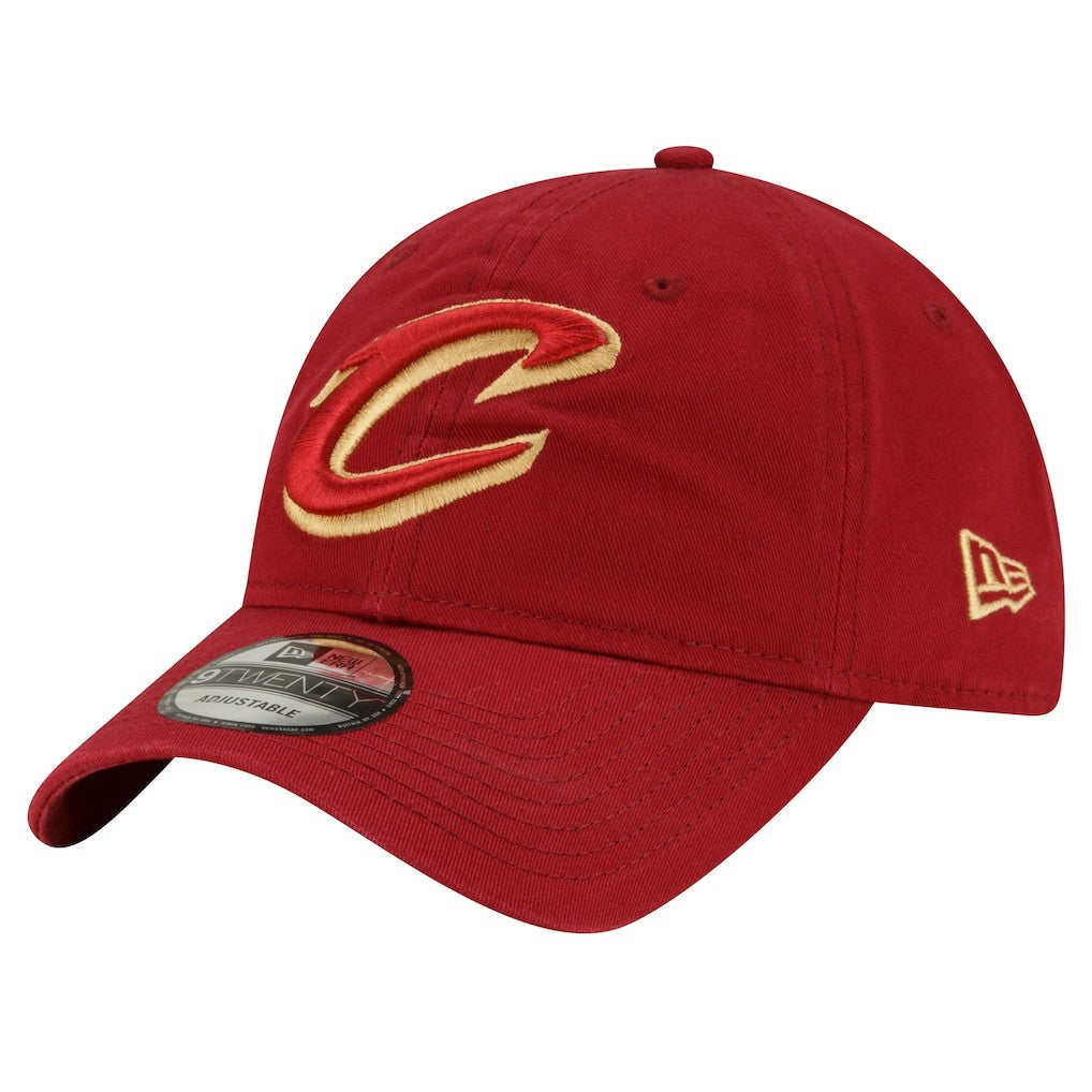 Cleveland Cavaliers Team 2.0 9TWENTY Adjustable Hat Wine - New Era