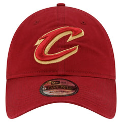 Cleveland Cavaliers Team 2.0 9TWENTY Adjustable Hat Wine - New Era