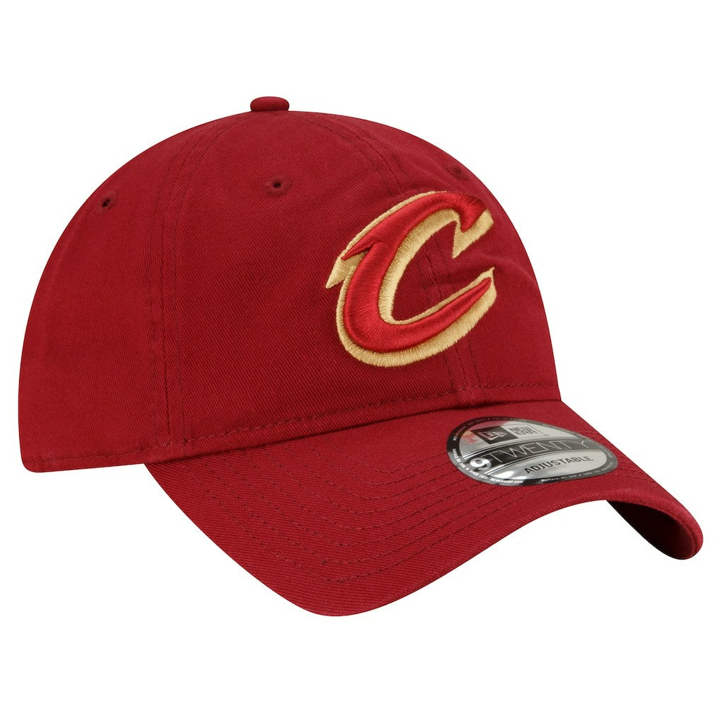 Cleveland Cavaliers Team 2.0 9TWENTY Adjustable Hat Wine - New Era