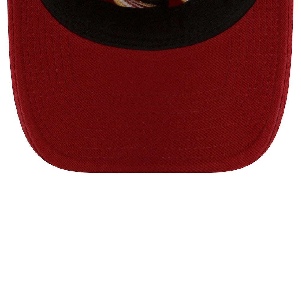 Cleveland Cavaliers Team 2.0 9TWENTY Adjustable Hat Wine - New Era