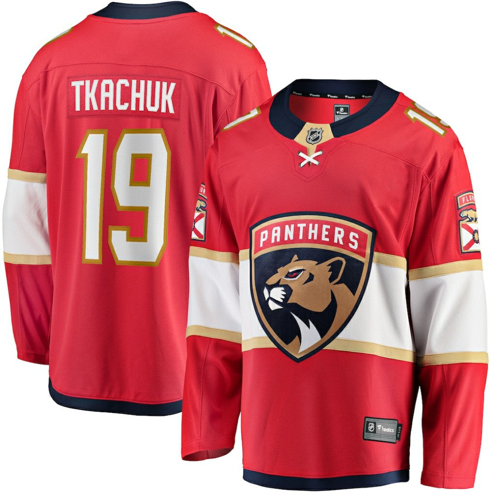 Matthew Tkachuk Florida Panthers Fanatics Home Breakaway Player Jersey - Red | US 5021645