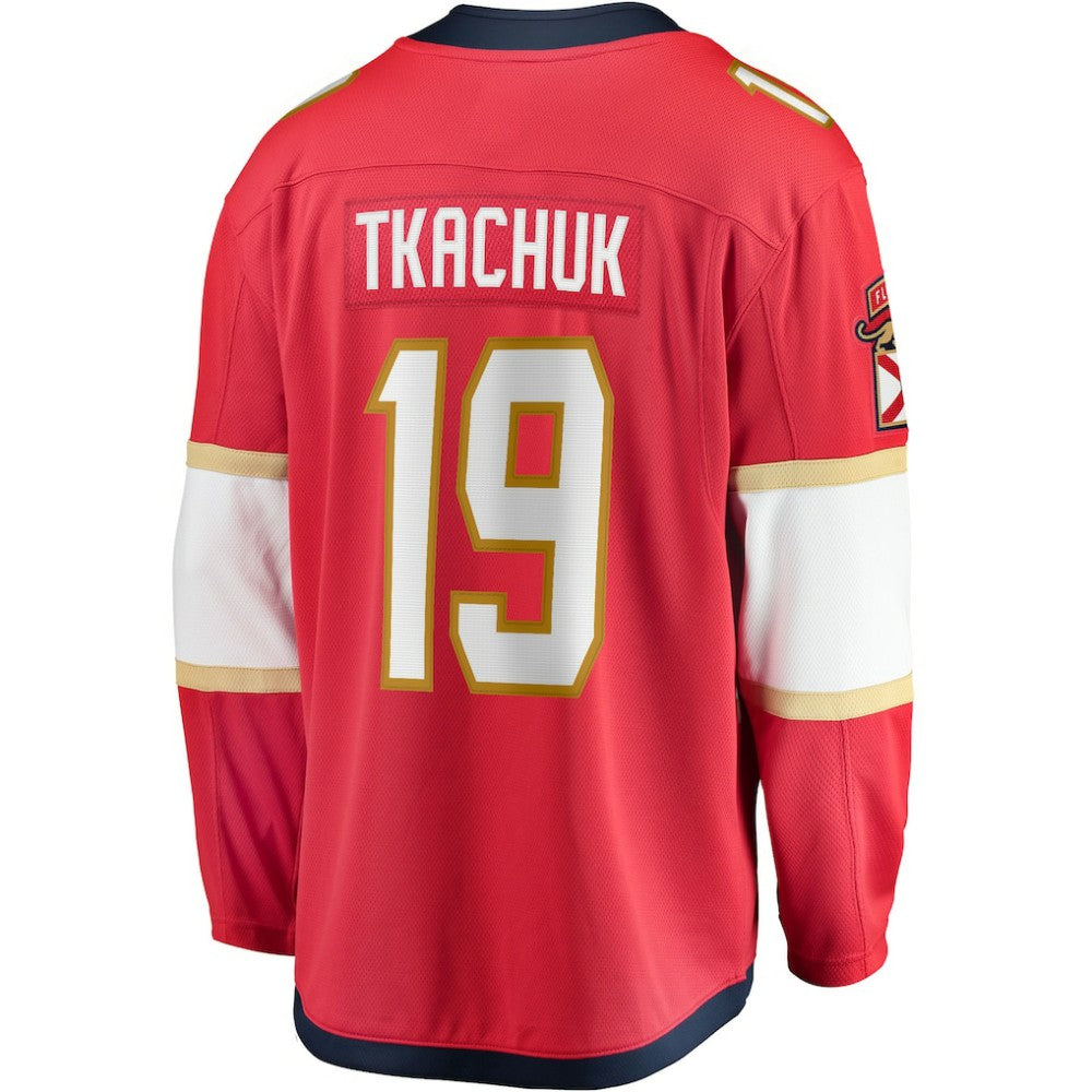 Matthew Tkachuk Florida Panthers Fanatics Home Breakaway Player Jersey - Red | US 5021645