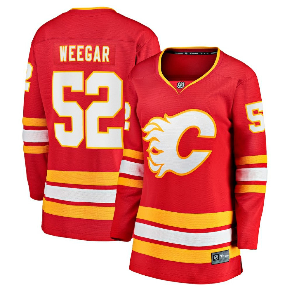 MacKenzie Weegar Calgary Flames Fanatics Women's Home Breakaway Player Jersey - Red | US 5022130
