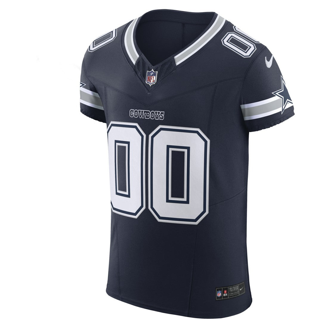 Dallas Cowboys Vapor F.U.S.E. Elite Custom Jersey - Navy Jerseys