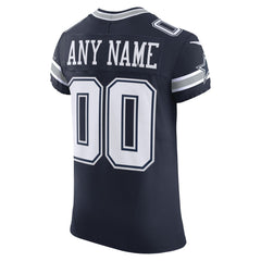 Dallas Cowboys Vapor F.U.S.E. Elite Custom Jersey - Navy Jerseys