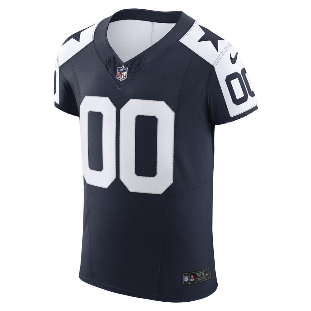 Dallas Cowboys Vapor F.U.S.E. Elite Custom Jersey - Navy Jerseys