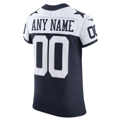 Dallas Cowboys Vapor F.U.S.E. Elite Custom Jersey - Navy Jerseys