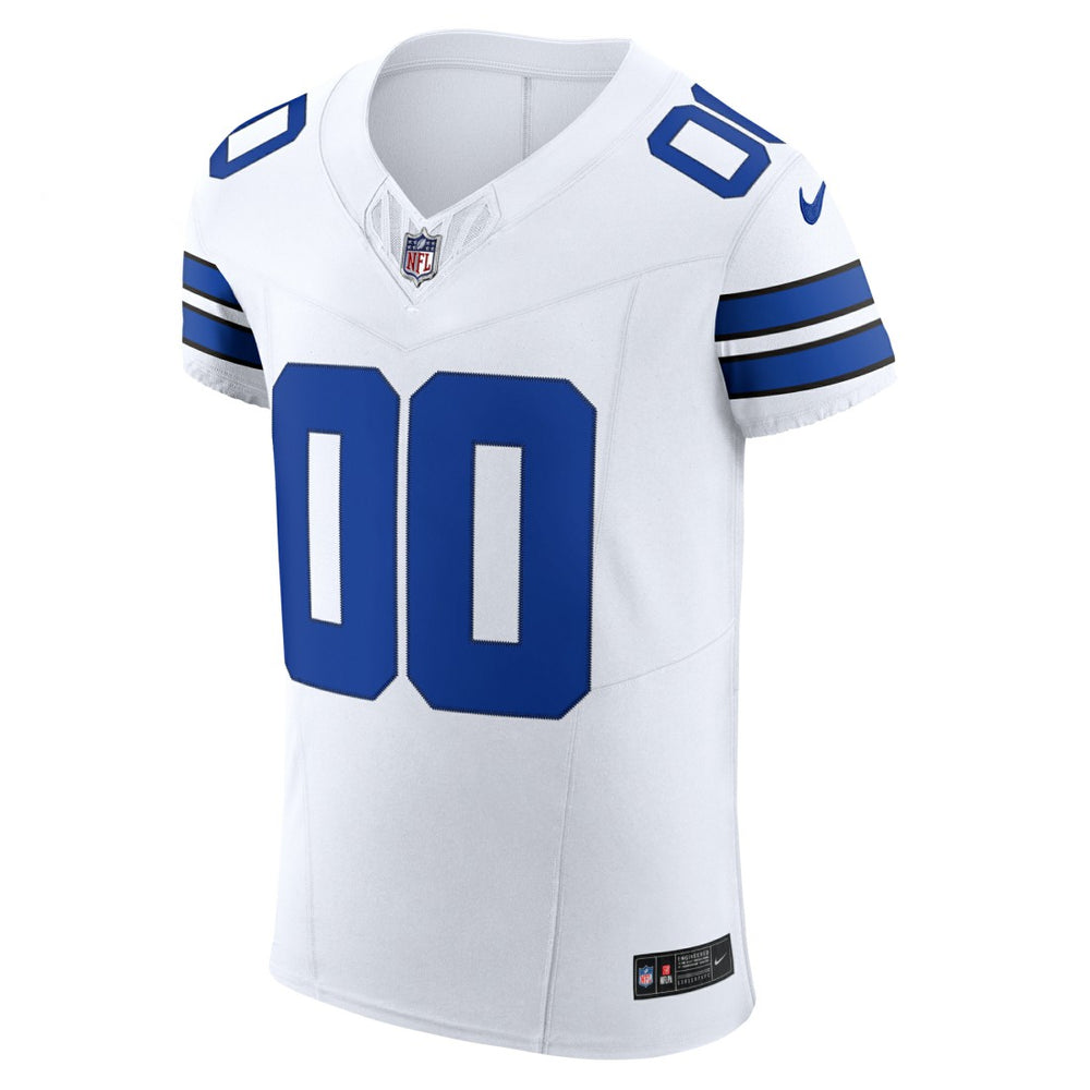 Dallas Cowboys Vapor F.U.S.E. Elite Custom Jersey - White Jerseys