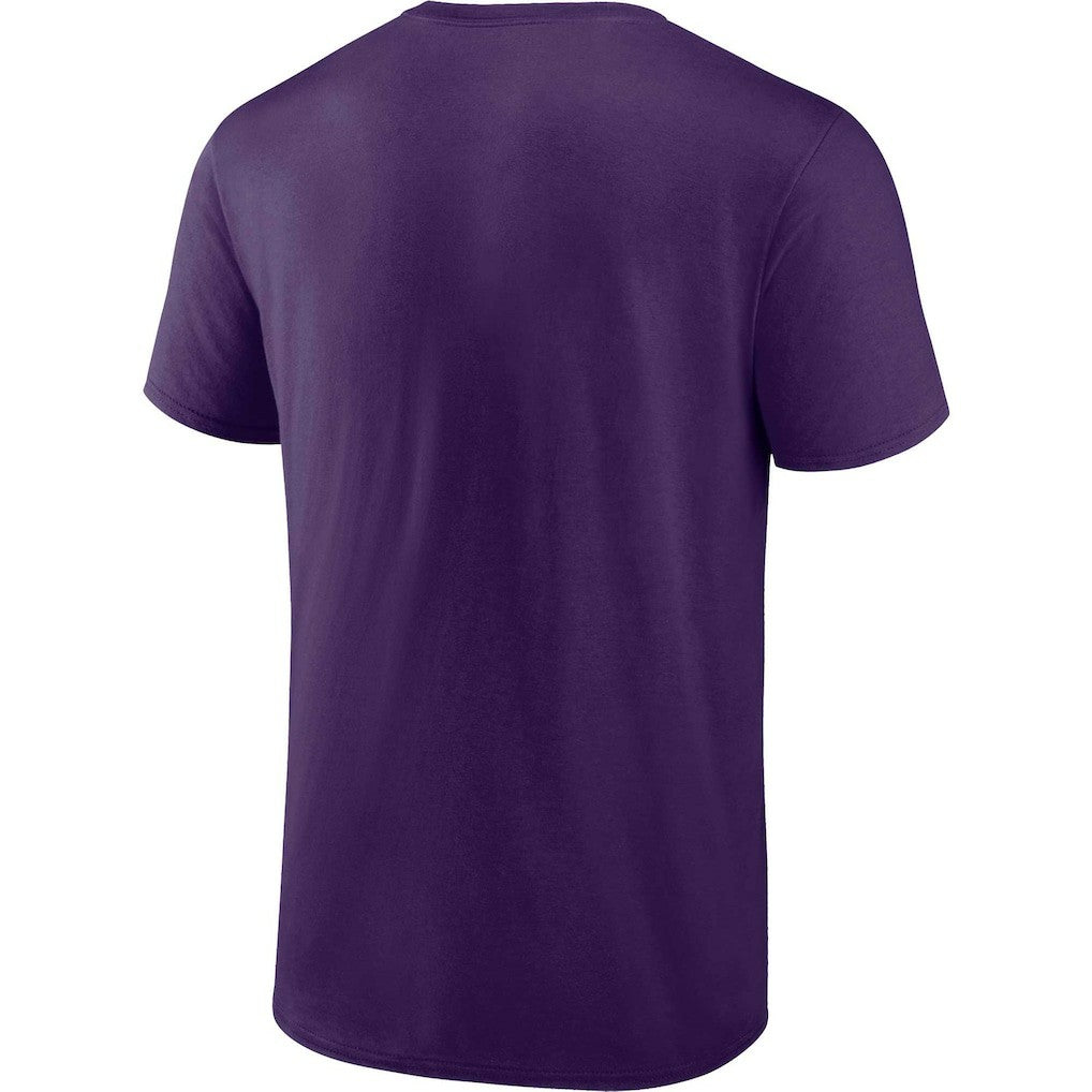 Baltimore Ravens Chrome Dimension T-Shirt - Purple T-shirts