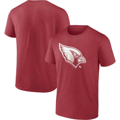 Arizona Cardinals Chrome Dimension T-Shirt - Cardinal T-shirts