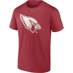 Arizona Cardinals Chrome Dimension T-Shirt - Cardinal T-shirts