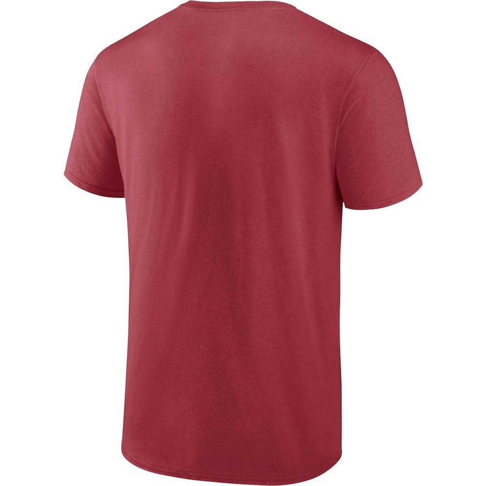 Arizona Cardinals Chrome Dimension T-Shirt - Cardinal T-shirts