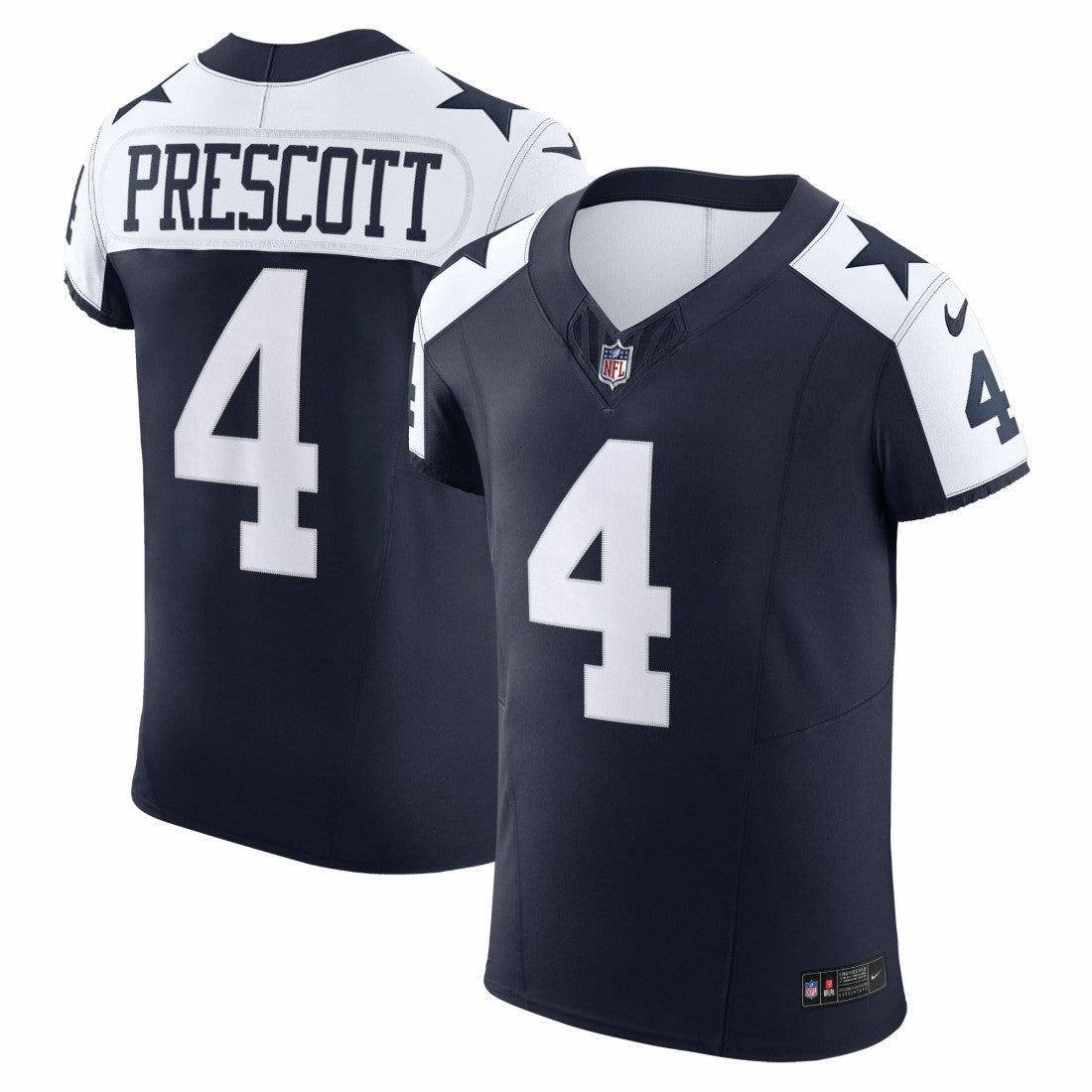 Dak Prescott Dallas Cowboys Alternate Vapor F.U.S.E. Elite Jersey - Navy Jerseys